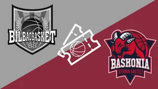 Entradas del Bilbao Basket vs Baskonia ACB de baloncesto: precio y dónde comprarlas
