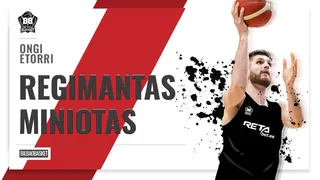 RETAbet Bilbao Basket completa su plantilla con Regimantas Miniotas