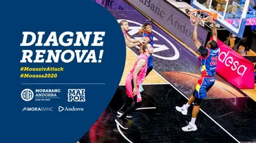 Morabanc Andorra ficha en su propia casa: Moussa Diagne firma hasta 2020