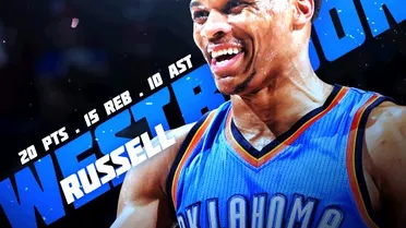 Westbrook, 13º triple doble de la temporada; Curry y Thompson, 70 puntos a los Mavs