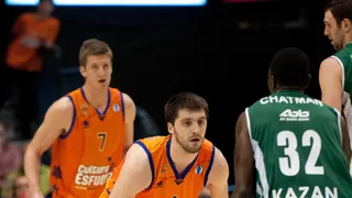 Valencia resiste en Kazan (71-68); en semis, Kuban-Valencia; UBB-Budivelnik