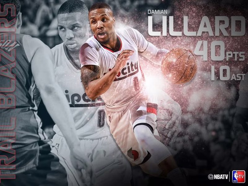 Lillard y sus 40 puntos hunden a los Warriors; Wade no puede con los Raptors