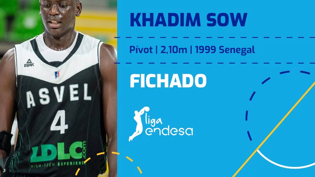 Khadim Sow, potencia física y juventud para la pintura de Movistar Estudiantes