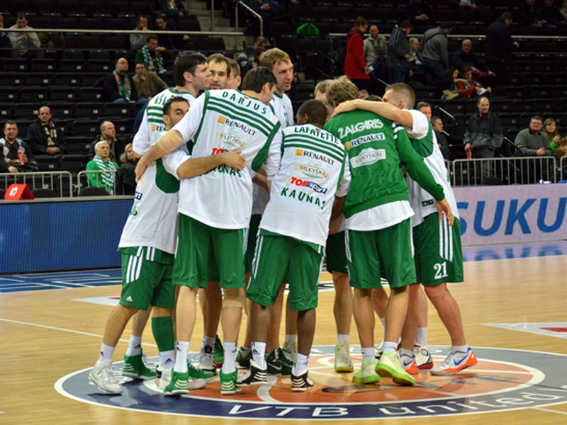 Zalgiris Kaunas anuncia su retirada de la VTB United League ante la carga de partidos