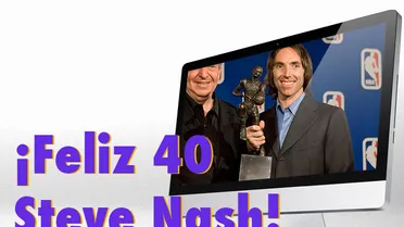 Vídeos: ¡Feliz 40 cumpleaños Steve Nash!