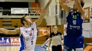 Sergio Olmos y Jorge Santana, jugadores del nuevo Tarragona Bàsquet 2017