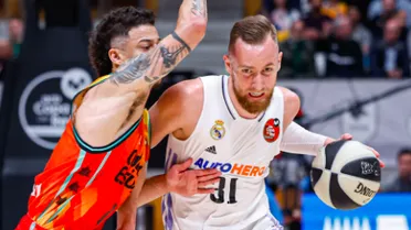 El Madrid sufre y se clasifica para la semifinal de la Copa (86-85)