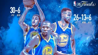 Durant lleva a los Warriors hacia el anillo pese a los intentos de Irving y LeBron