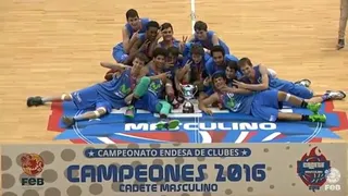 Movistar Estudiantes y Spar Gran Canaria, nuevos campeones de España Cadete