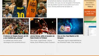 Solobasket.com, ya adaptado para móvil y tablets