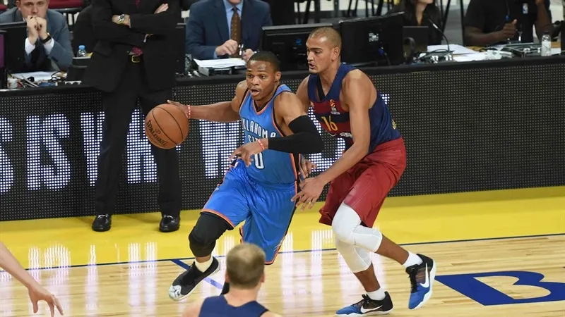 El Barcelona del mejor Claver cae por la mínima ante los Thunder (89-92)