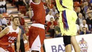 El Barça Lassa gana en la rentrée del Nou Congost en Liga Endesa