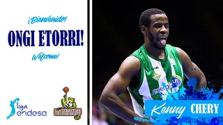 Kenny Chery completa la dirección de juego de Gipuzkoa Basket
