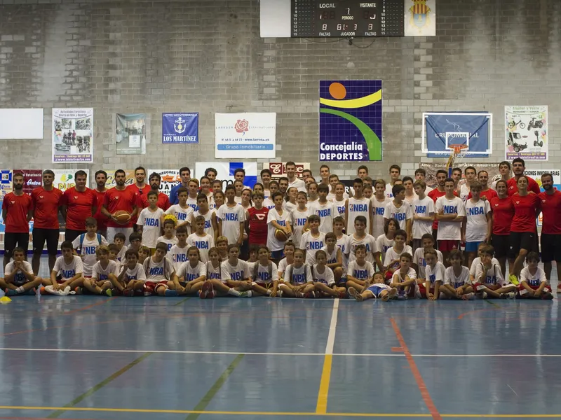 Clínic de Andreu Casadevall y Ferran Pizcueta en el Campus Víctor Claver