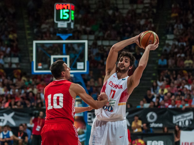 España disipa las dudas ante su primera prueba de fuego, Croacia (82-64)
