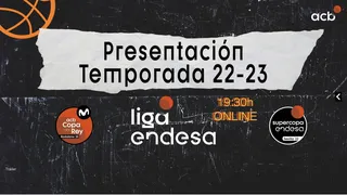 Sigue en DIRECTO la Presentación de la Liga Endesa 2022-23
