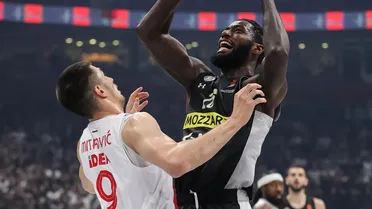 Mathias Lessort, una de las claves del mejor Partizán de Belgrado