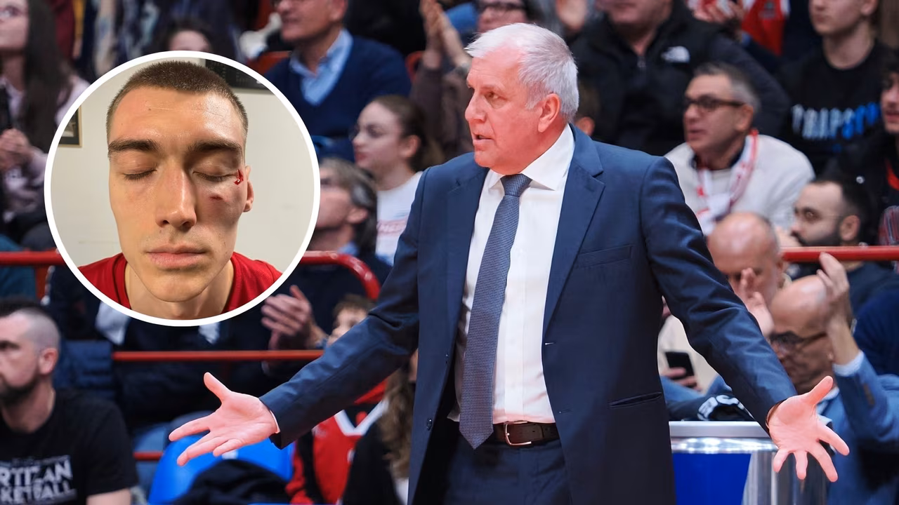 Agrede a su rival en los pasillos y Obradovic le cancela