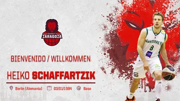 Desde Berlín con amor (y muchos triples): Heiko Schaffartzik ficha por Basket Zaragoza