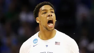 Exhibición de Jahlil Okafor (Duke), futuro número 1 del NBA Draft