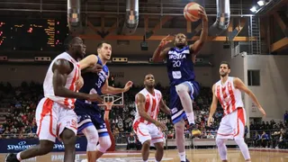 ABA League: Igokea lo tuvo en su mano para tumbar a Estrella Roja (77-79)