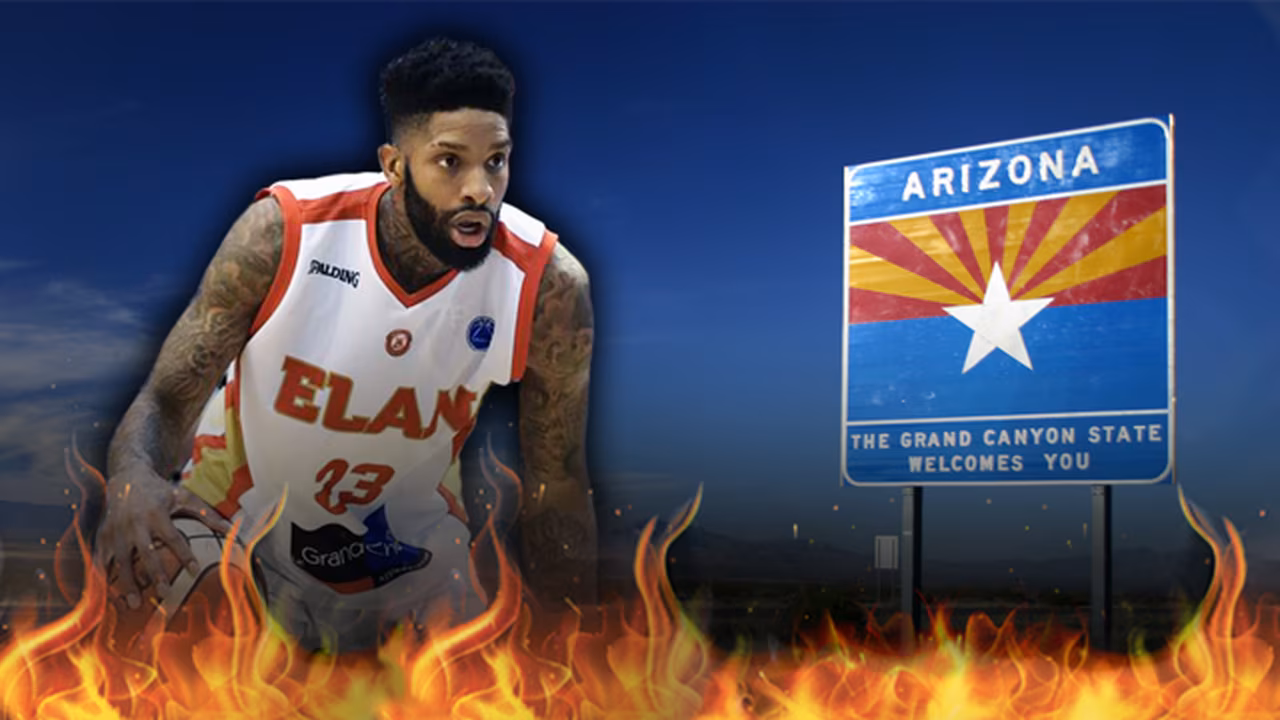 El cañonero de Arizona. Conoce a Cameron Clark, máximo anotador en Francia