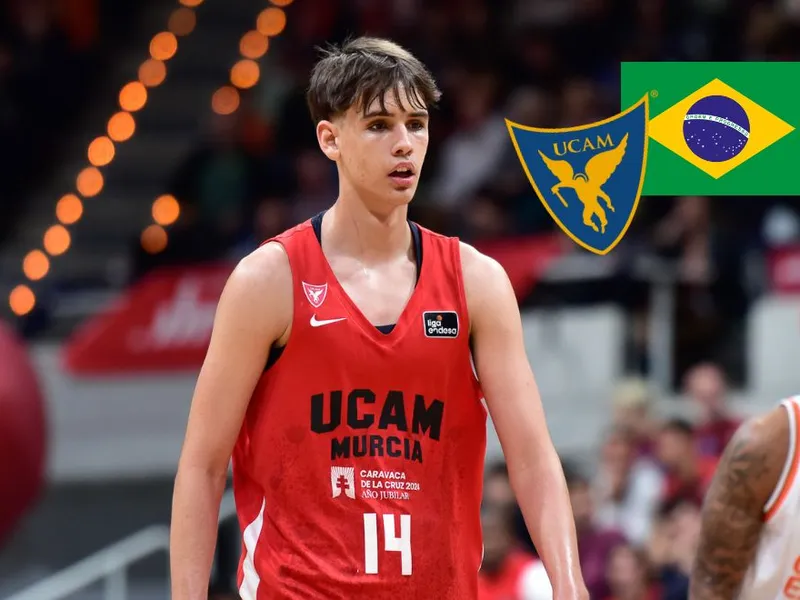 ¡UCAM Murcia mira con atención a este talento convocado con la absoluta de Brasil con 16 años!