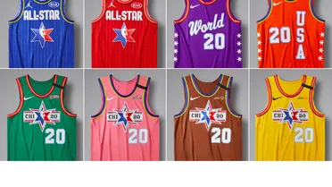 Las equipaciones del All-Star 2020