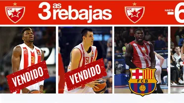 Las “gangas” del Estrella Roja: jugadores top buscan equipo ¿Destino ACB?