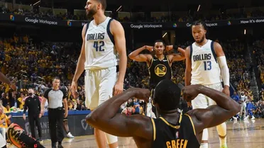 Playoffs NBA: Los Warriors arrasan a Mavs en el primer partido de la final del Oeste