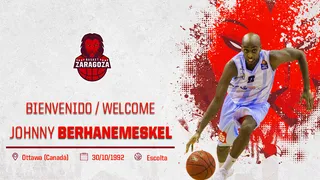 Johnny Berhanemeskel: más artilleria para el juego exterior de Basket Zaragoza