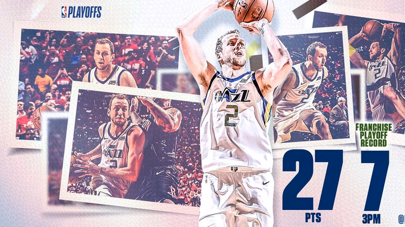 Noches de Playoffs (XIX): Los Jazz asaltan Houston y ponen el 1-1