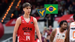 ¡UCAM Murcia mira con atención a este talento convocado con la absoluta de Brasil con 16 años!