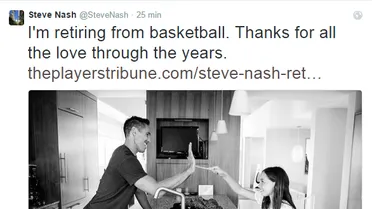 Steve Nash se retira: un mago menos para la NBA
