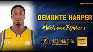 Demonte Harper es el nuevo fichaje de Herbalife Gran Canaria