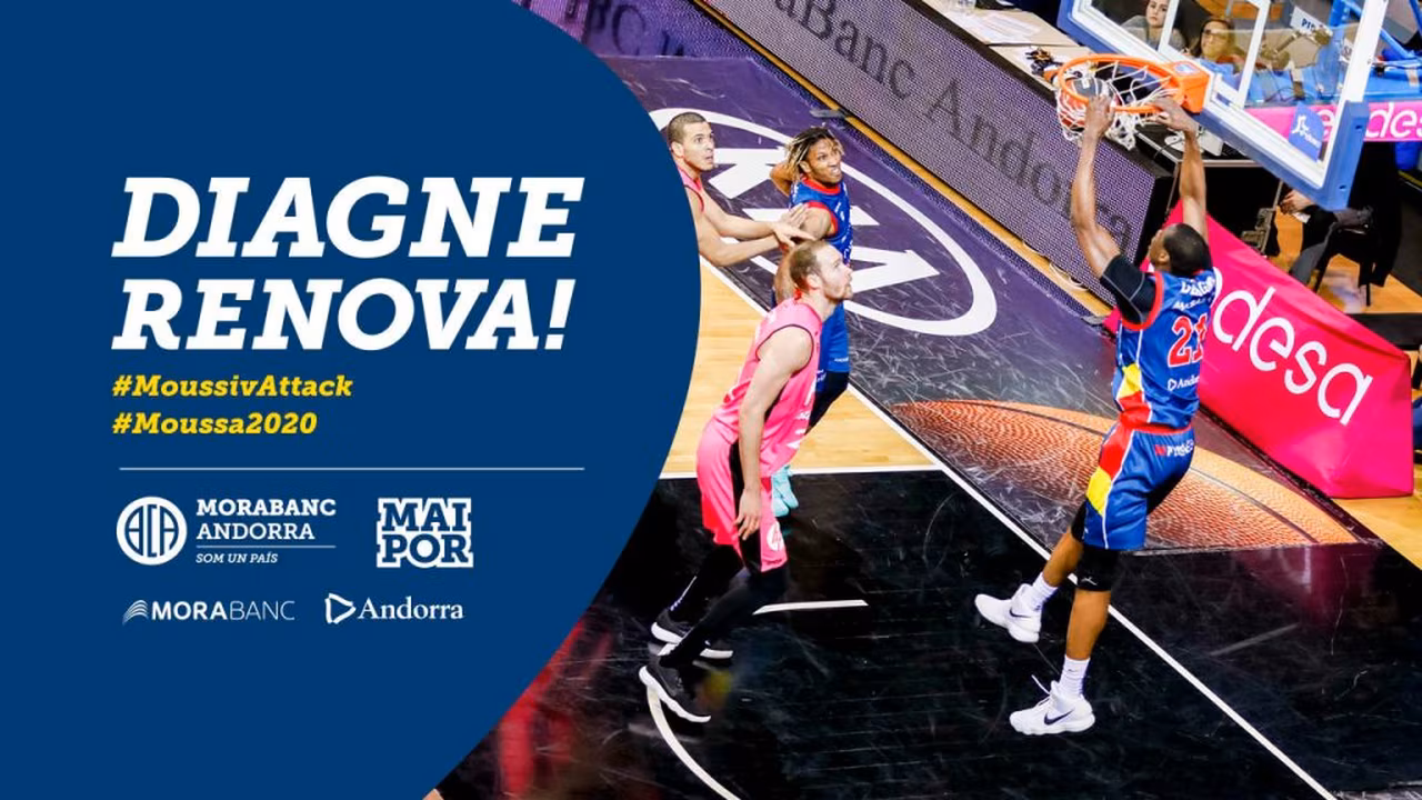 Morabanc Andorra ficha en su propia casa: Moussa Diagne firma hasta 2020