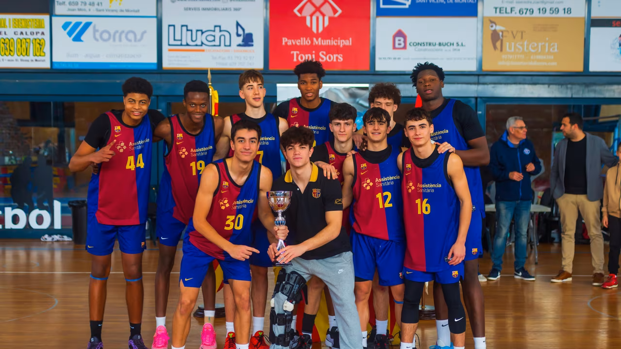 Dabone crea la pareja perfecta en el Barça Basket con el hijo de un NBA