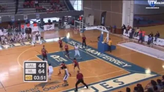 Ocurrió en México: 17 puntos en 4 minutos para remontar 20 puntos en contra (vídeo)