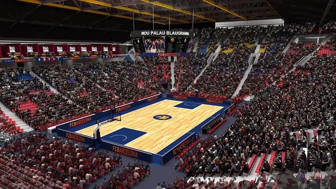 Así será el Nou Palau Blaugrana