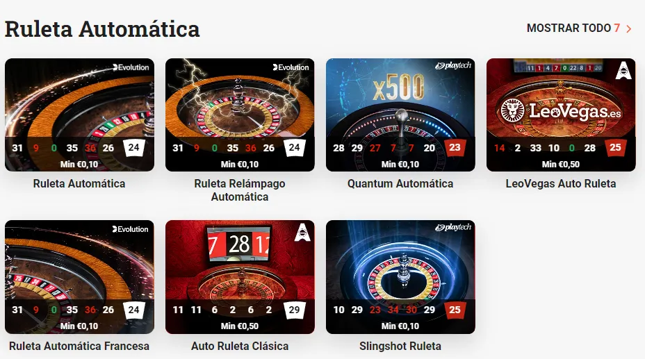 Casino leovegas espa&ntilde;a