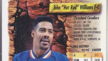 Año negro para la NBA: fallece a los 53 años John “Hot Rod” Williams