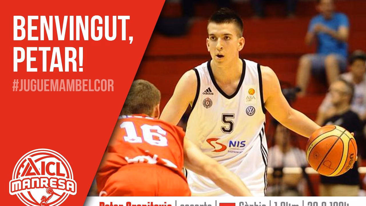 Petar Aranitovic, primer fichaje del ICL Manresa