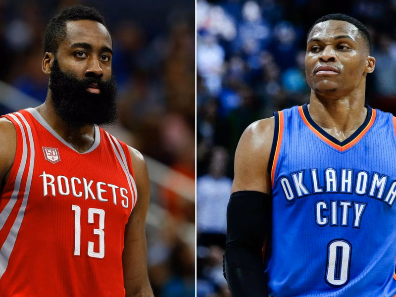 Oklahoma, Houston y viceversa: Russell Westbrook y Chris Paul cambian de hogar