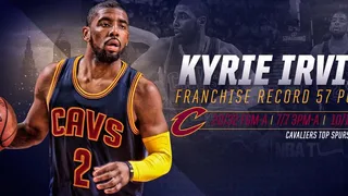 Kyrie Irving en modo bestia con 57 puntos ante Spurs y Rudy Gobert se come a los Rockets