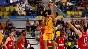 El Gran Canaria confirma su mejoría apalizando a Olympiacos (90-67)