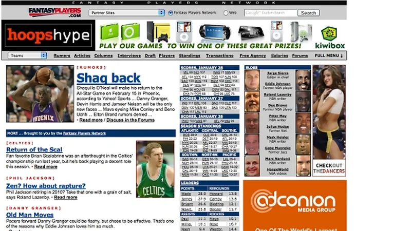HoopsHype: 10 años de la Biblia de la NBA