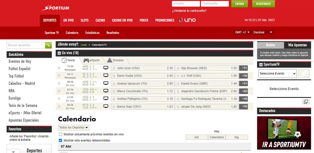 sportium tv