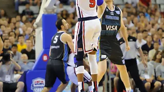 Un Kevin Durant sobrenatural brilla en Barcelona en la ajustada victoria de USA sobre Argentina (86-80)