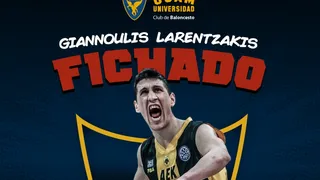 Giannoulis Larentzakis, talento y carácter heleno para UCAM Murcia