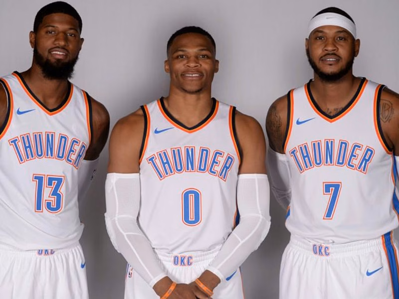 El fracaso de los Thunder: un modelo fallido de Big-Three